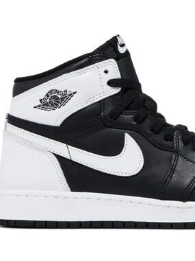 Nike Air Jordan 1 Retro High OG GS 'Black White 2.0' FD1437-010 Size US 7Y